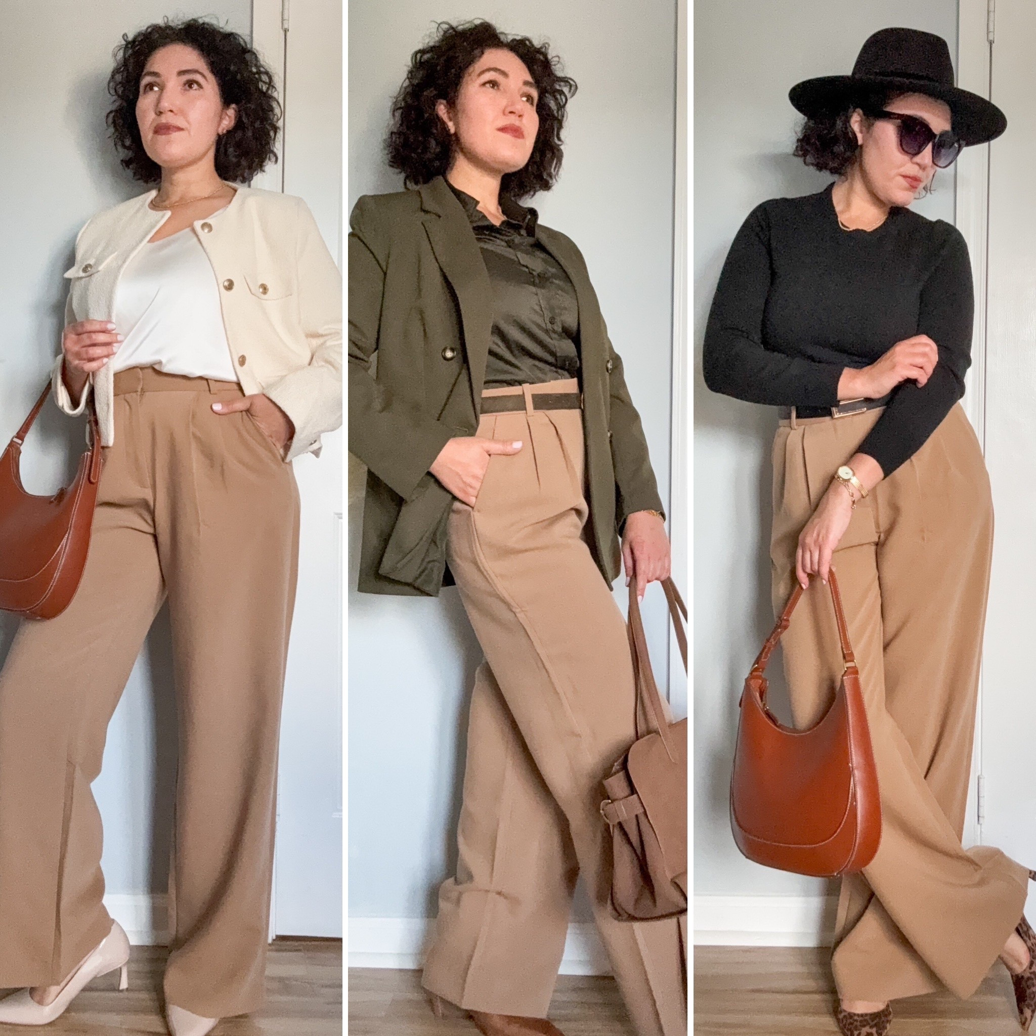 Abercrombie wide leg pants outfits, trousers outfits, tailored pants fall outfits, chic fall outfits, elegant fall outfits, classy fall outfits 

#LTKStyleTip