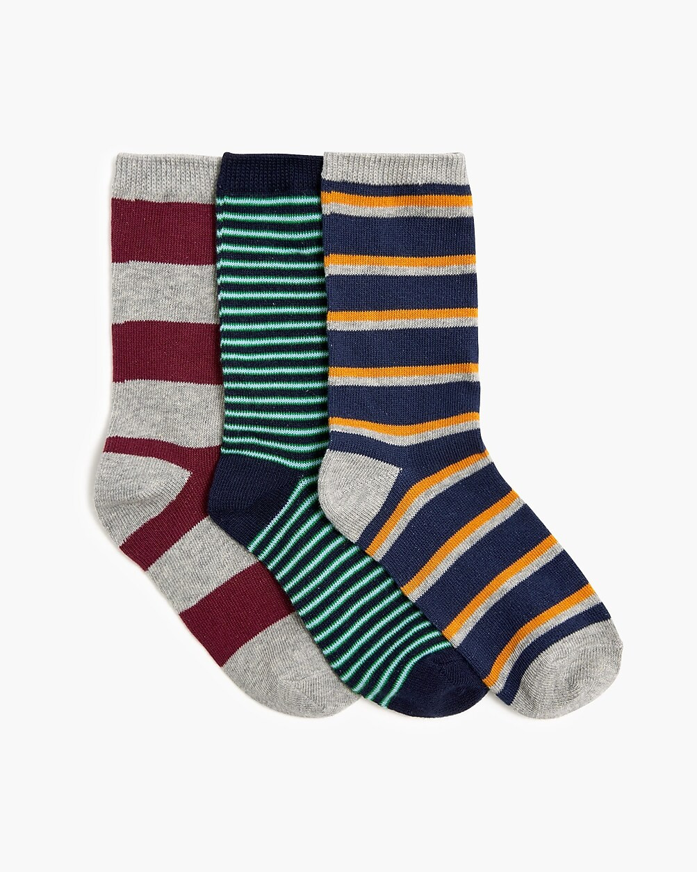 Boys' striped socks three-pack | J.Crew Factory