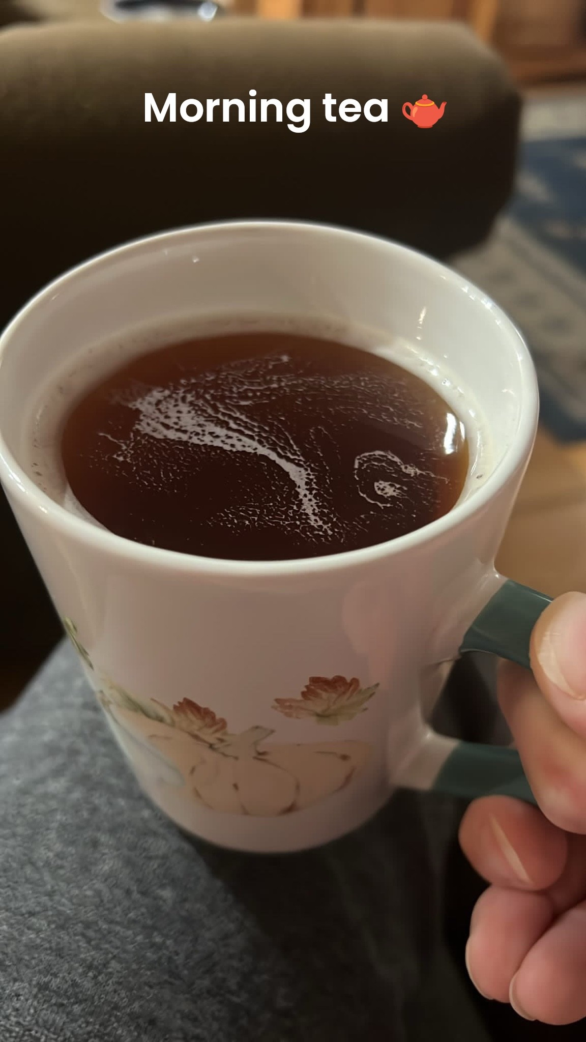 Sipping on my morning tea ☕️

#LTKdayinmylife #LTKstorytime #LTKmorningroutine
