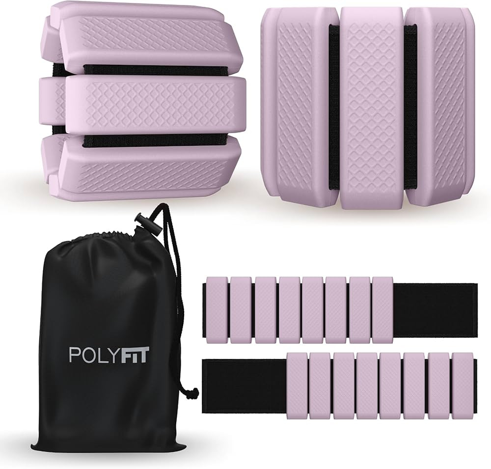 Polyfit Wrist & Ankle Weights - 1 Pair - Wearable Ankle Weights for Women and Men - Wearable Brac... | Amazon (US)