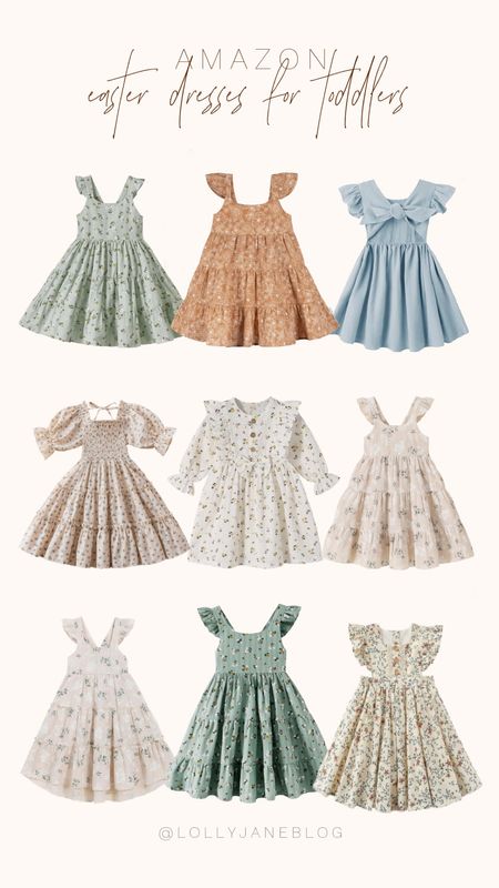 Amazon Easter dresses for toddlers and little girls! 🫶🏻💐

Spring is such a beautiful time of year, and a huge reason for that is all the gorgeous floral prints and patterns. Specifically on these super cute toddler dresses! These Easter dresses for toddlers are just perfect for Easter Sunday or just to hang out in all day until the Easter egg hunt! Happy Easter! 💐

#LTKSeasonal #LTKkids #LTKbaby