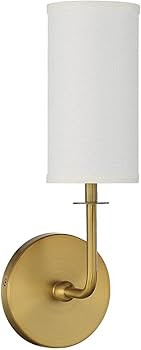 Savoy House 9-1755-1-322 Powell 1-Light Wall Sconce in Warm Brass (5" W x 15" H) - Amazon.com | Amazon (US)
