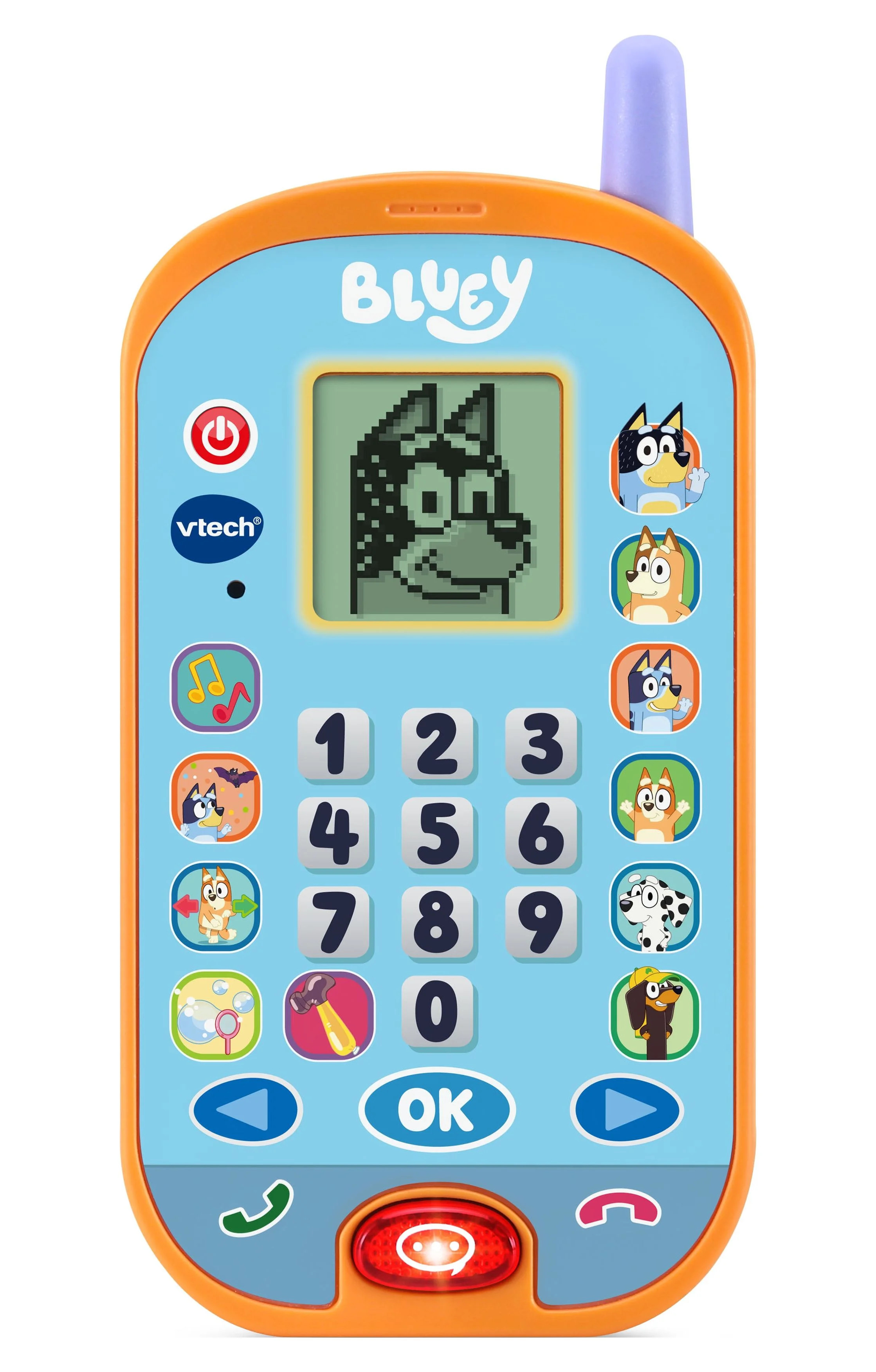VTech® Bluey Ring Ring Phone with Pretend Phone Apps and Games for Kids, Unisex Toy - Walmart.co... | Walmart (US)
