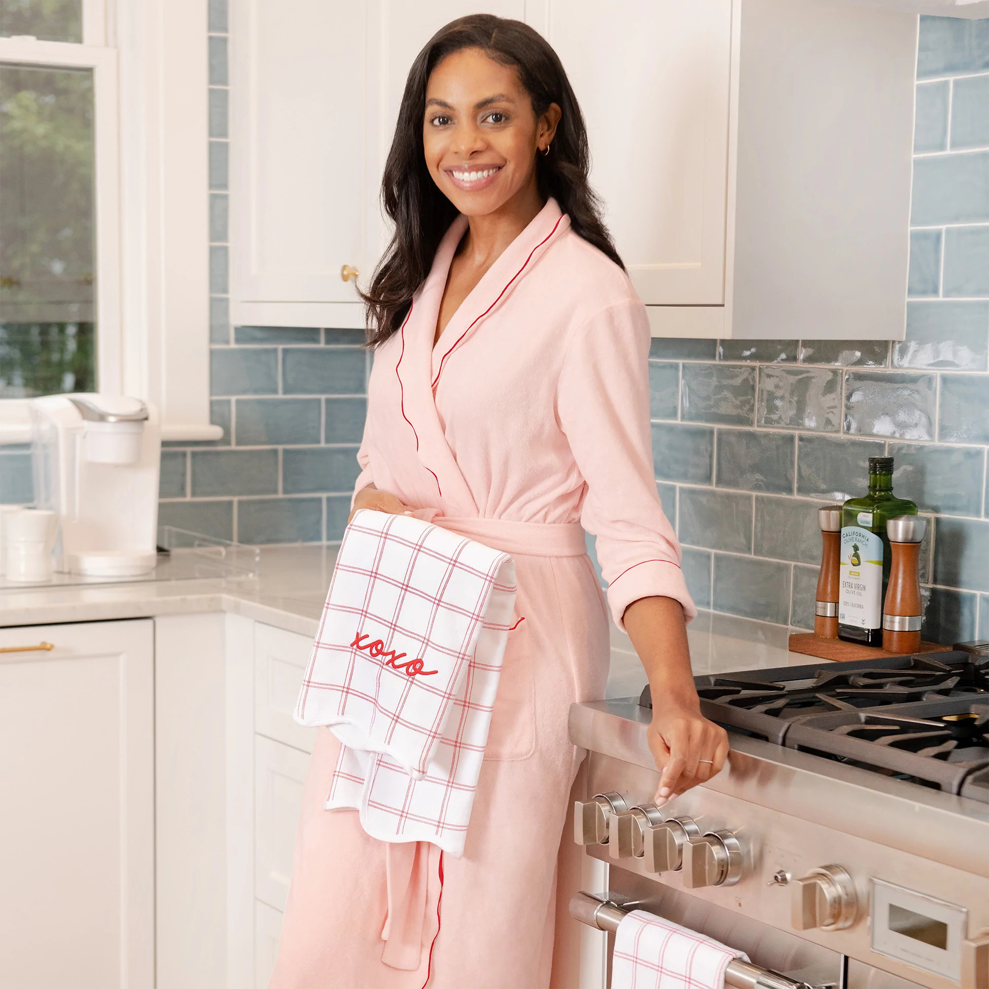 Valentine's Day Kitchen Towels (Pair) | Weezie Towels