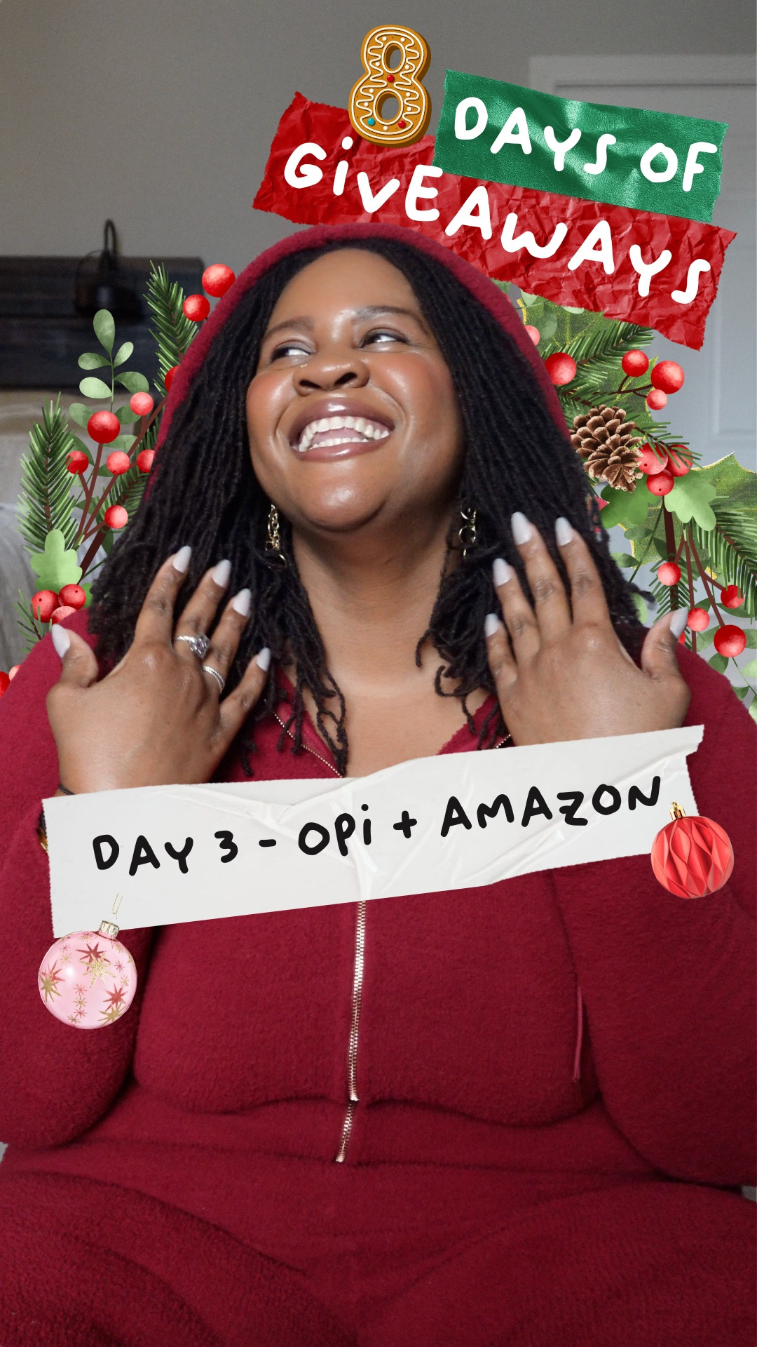 🚨 IMPORTANT: To enter, visit can visit beacons.ai/elliemariyo This giveaway is taking place on my IG. Commenting the word to get the link 🔗 won't work on LTK 🚨

💅 Nail sets are linked! I usually get almond nails in the "Long" length. Perfect for me!

⏰ Giveaway ends today at 11:59pm EST so act fast!
📣 Winners will be posted on IG in my Stories, my Broadcast Channel and emailed directly.

This giveaway is not sponsored, endorsed, or administered by LTK.

Come back tomorrow for Day 4—you don’t want to miss it 🎁

#LTKFindsUnder50 #LTKBeauty #LTKHoliday