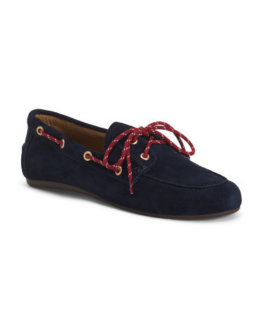 Suede Boat Shoes For Women, Leather/Suede | TJ Maxx