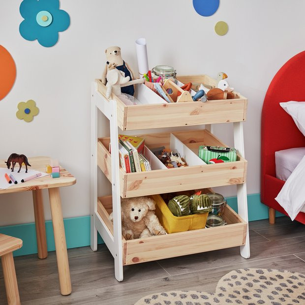 Buy Habitat Kids Felix Storage Shelving Unit - Pine | Toy boxes | Argos | argos.co.uk