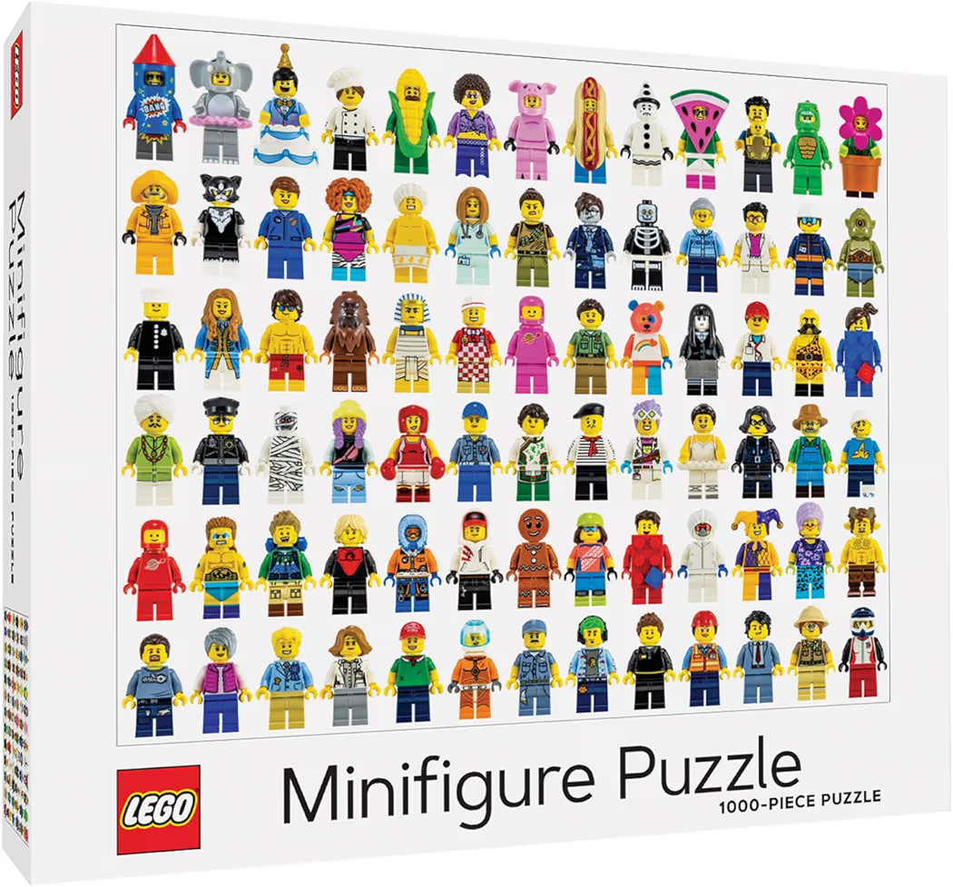 LEGO Minifigure 1000-Piece Jigsaw Puzzle | Amazon (US)
