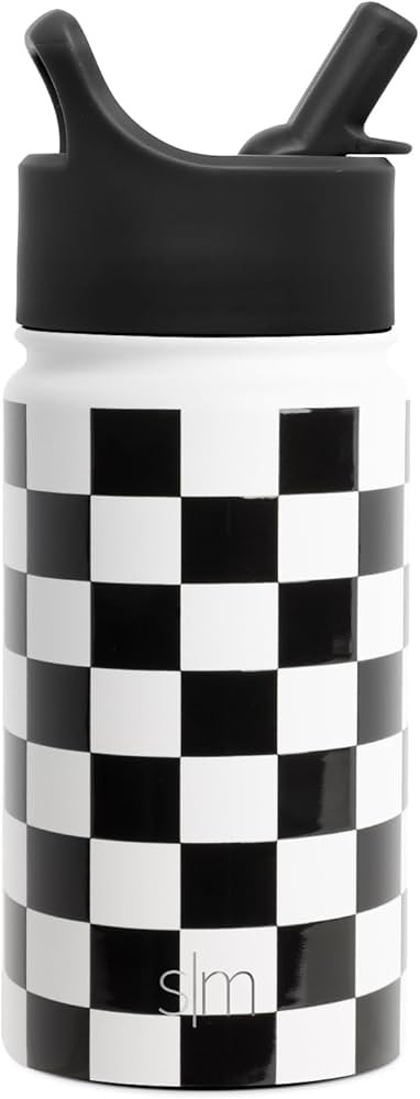 Simple Modern Kids Water Bottle with Straw Lid | Insulated Stainless Steel Reusable Tumbler for T... | Amazon (US)