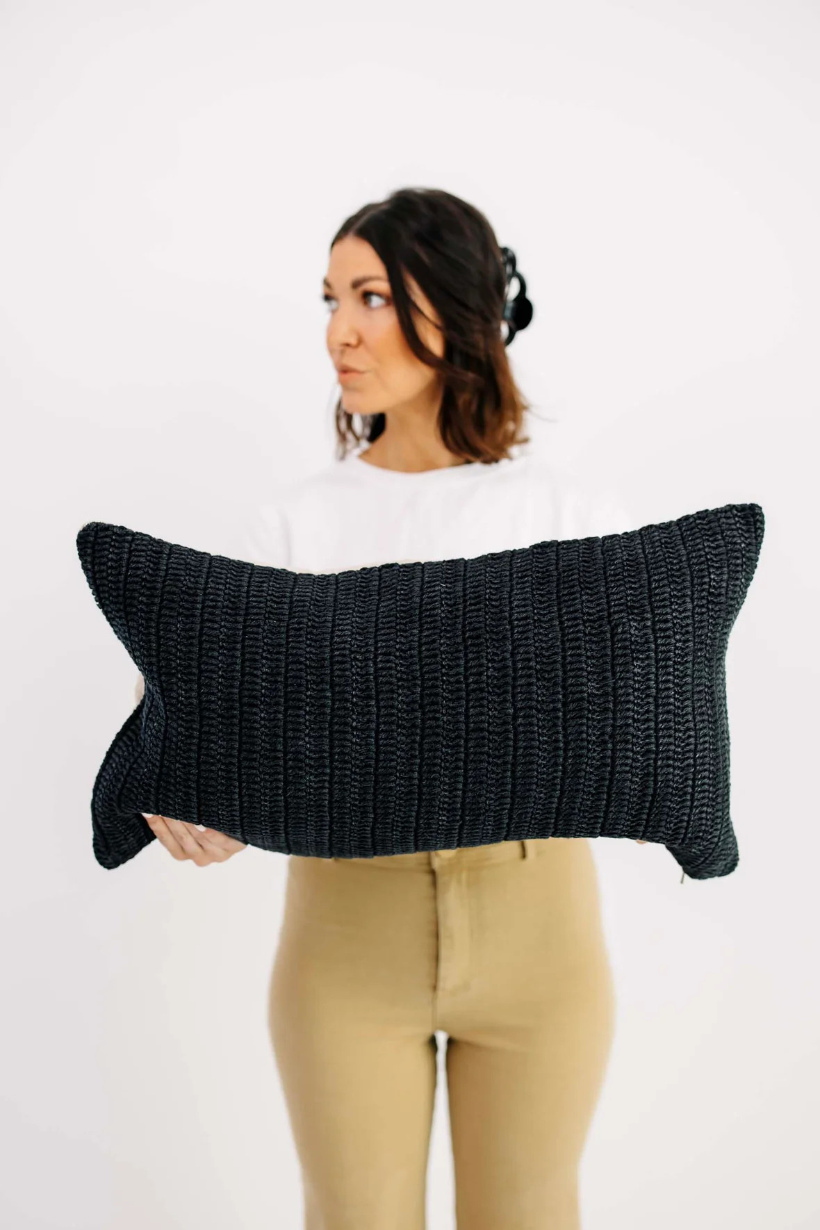 Maverick Lumbar Pillow - Black | THELIFESTYLEDCO