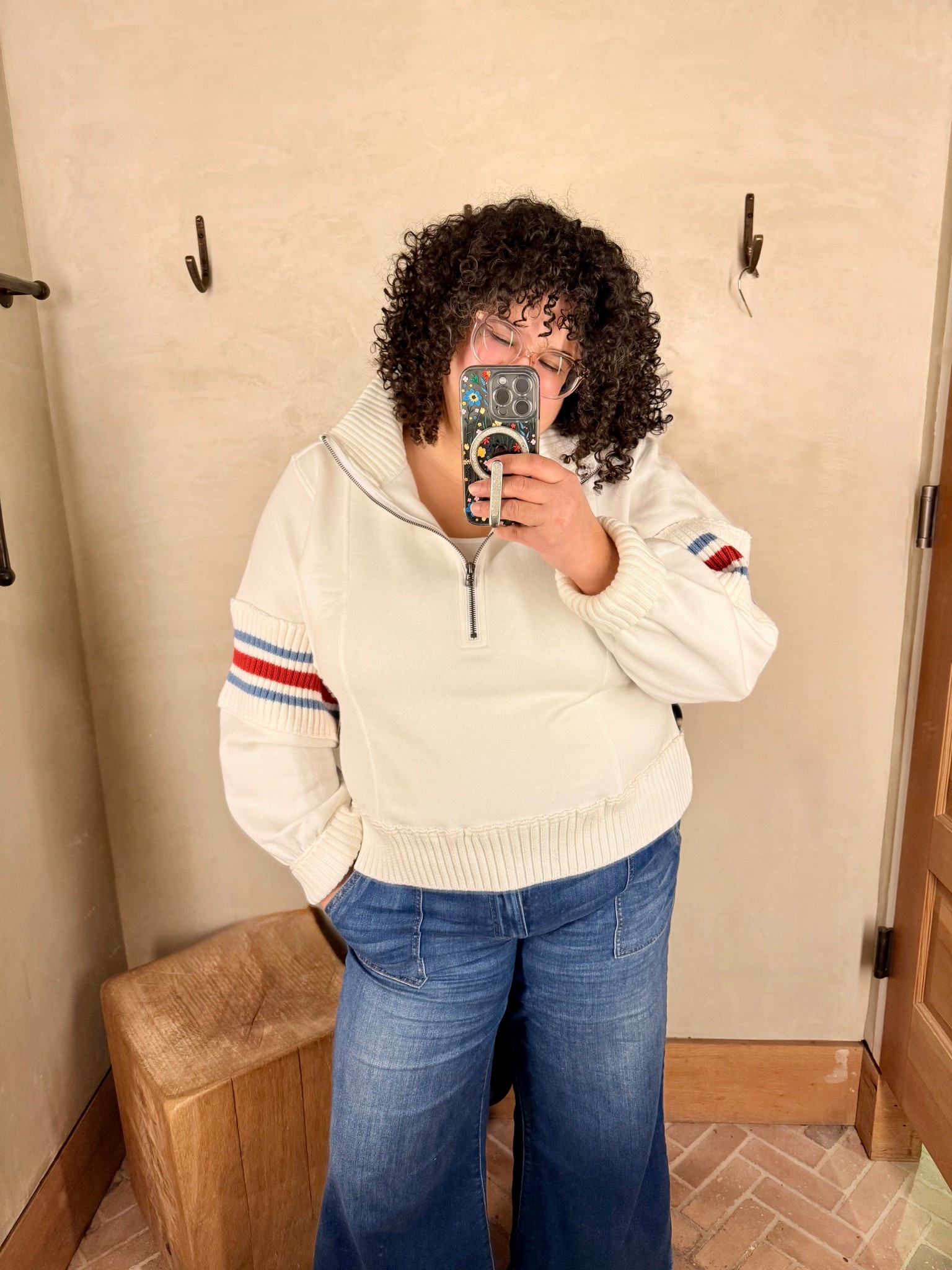 The extra 50% off sale items going on at Anthropologie right now is pretty legit. 

This 1/4 zip is less than $50 with the discount! It comes in a few different colors as well.

I’m wearing an XL.


#LTKFindsUnder50 #LTKMidsize #LTKSaleAlert