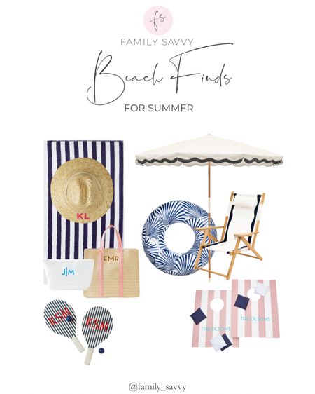 Summer is here! Beach season is approaching 🌊🌸☀️ 

Mark & Graham has the cutest beach finds for lounging or playing! 

#LTKSeasonal #LTKFamily #LTKSwim