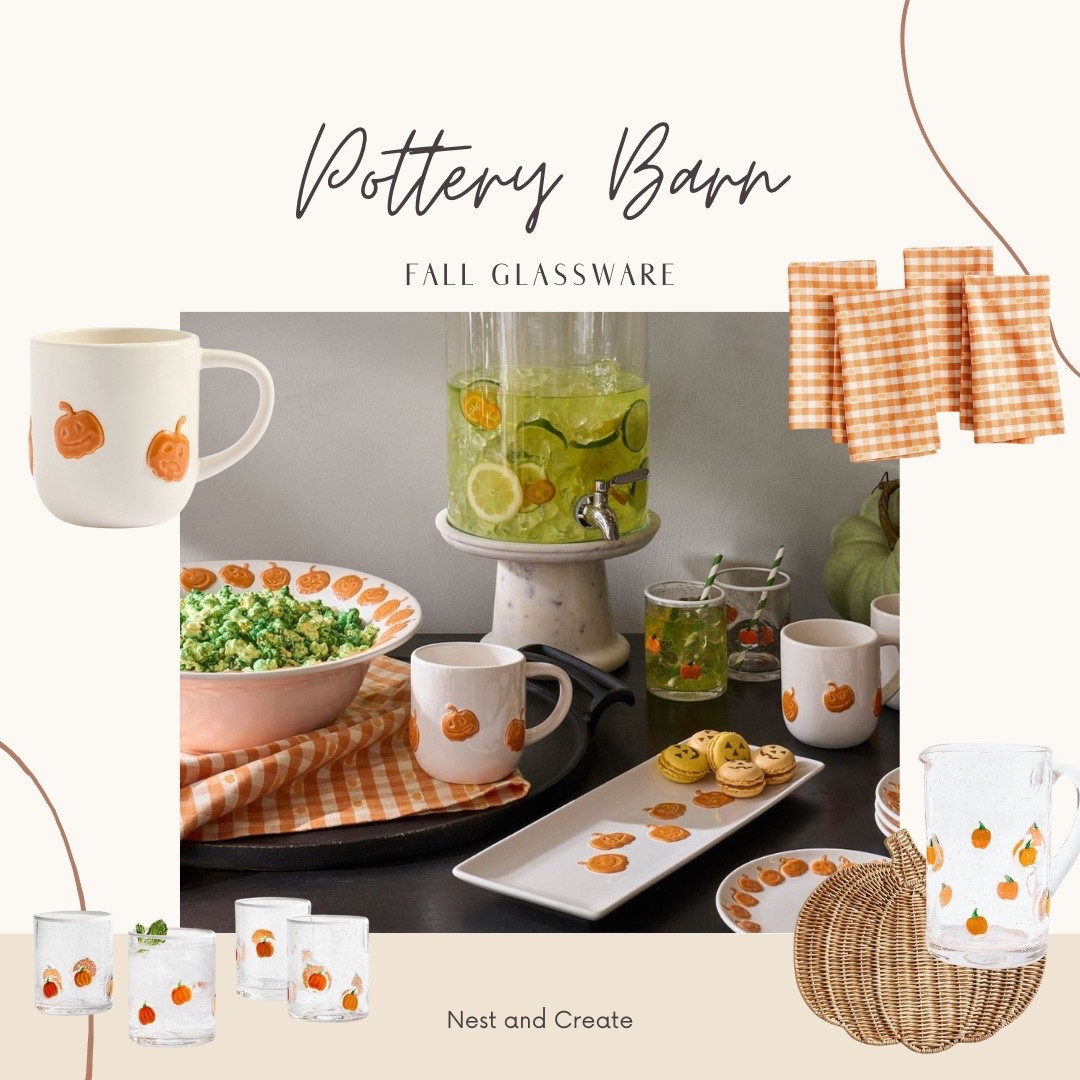 Pumpkin-perfect tablescapes 🎃✨ Pottery Barn fall glassware + dinnerware that makes hosting feel extra cozy.

#PotteryBarnStyle #FallHosting #LTKHome #LTKFall #TableDecor

#LTKHome #LTKSeasonal #LTKStyleTip