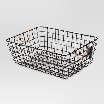 Small Wire Decorative Basket with Copper Handle - Threshold™ | Target