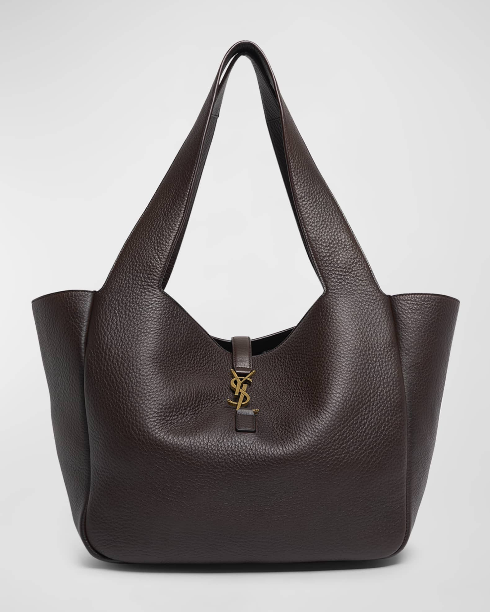 Bea YSL Tote Bag in Deer Leather | Neiman Marcus