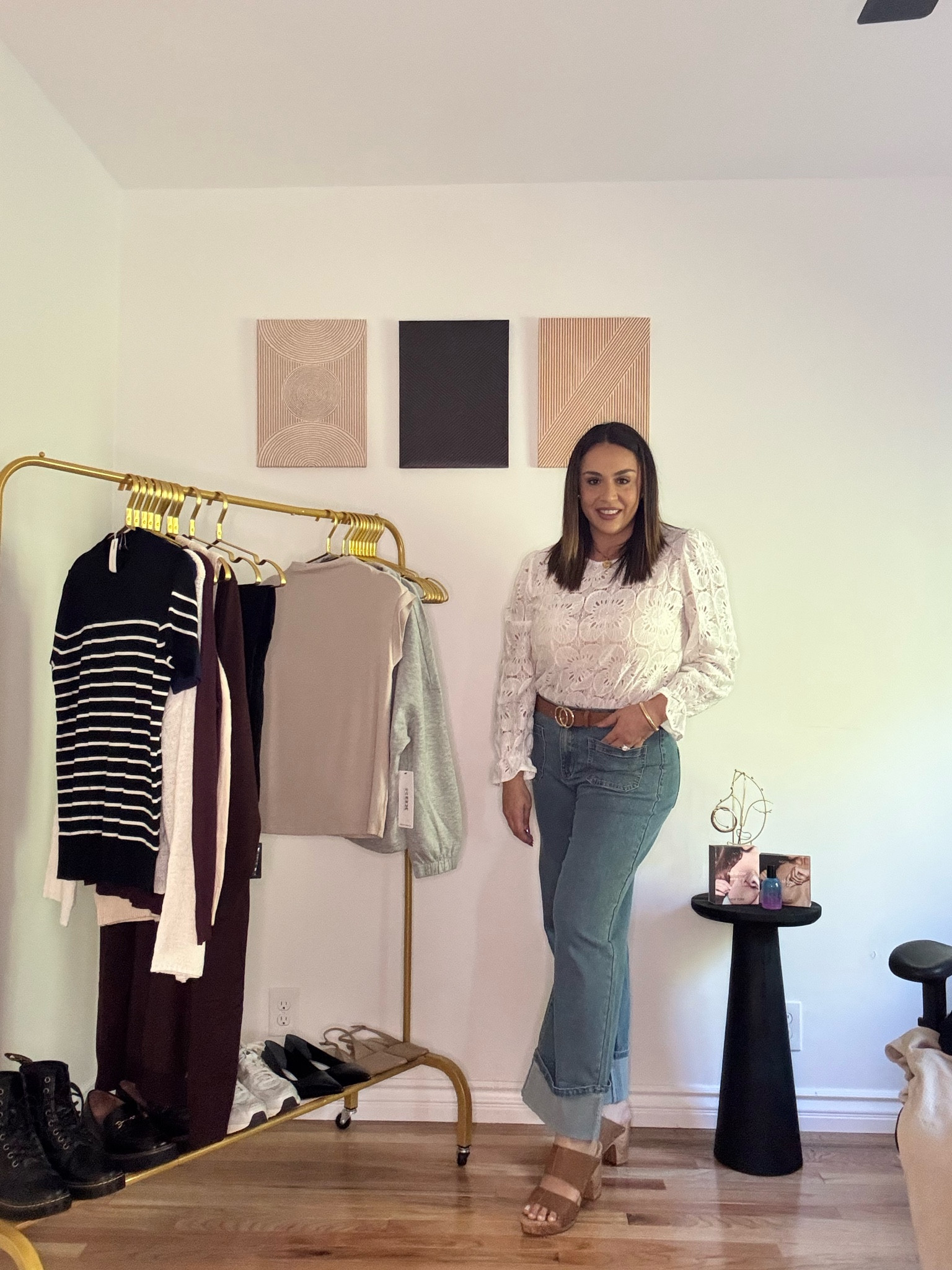Amazon Jeans, spring outfit, Amazon top, platforms, cuffed jeanss

#LTKSeasonal #LTKWatchNow #LTKMostLoved