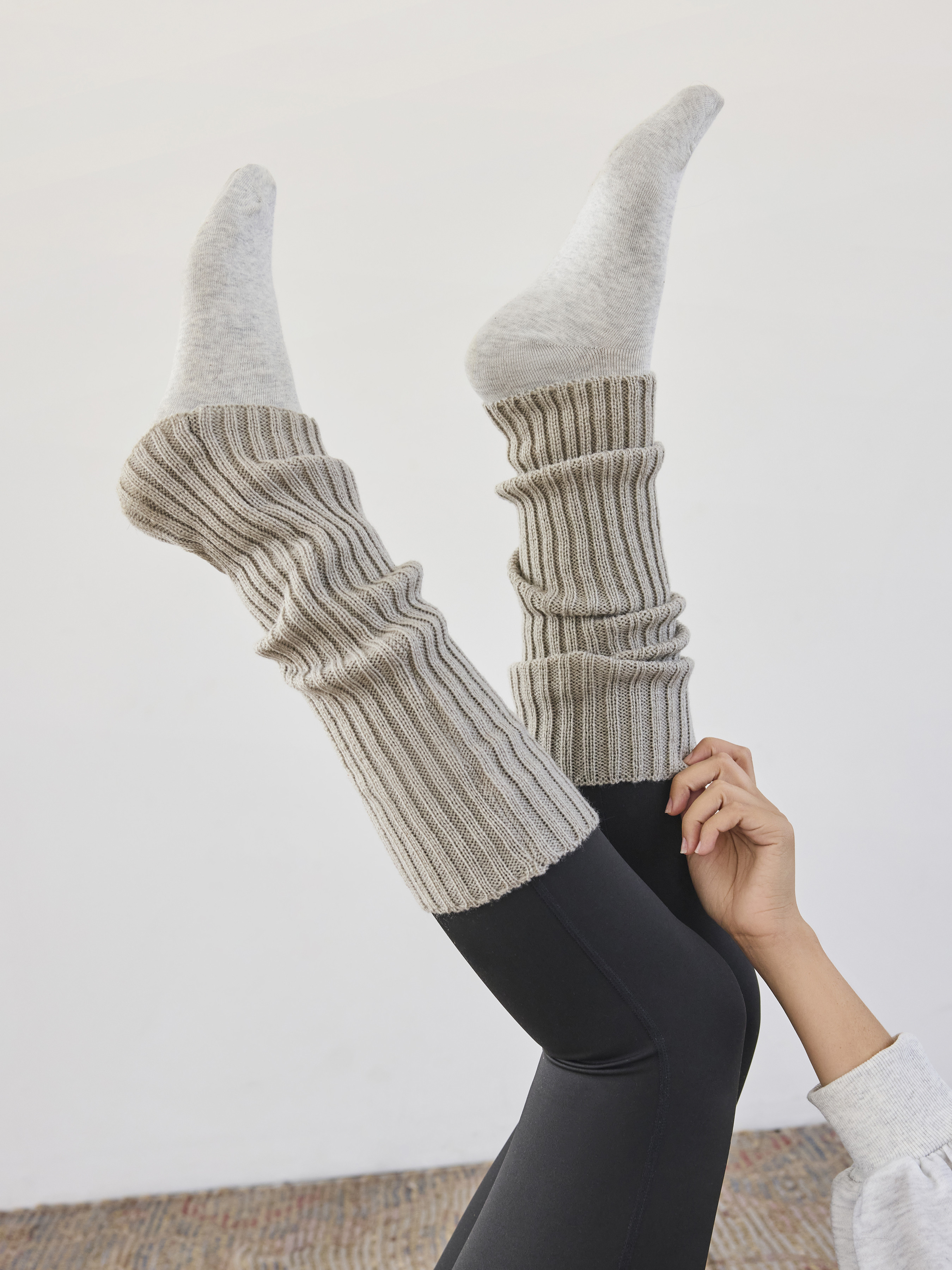 Solid Thin Leg Warmers | Cider