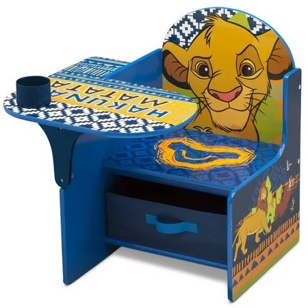 The Lion King Chair Desk with Storage Bin by Delta Children | Walmart (US)