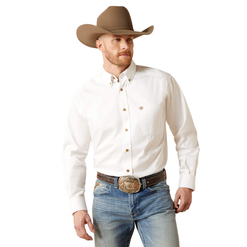 Solid Twill Classic Fit Shirt | Ariat (US)