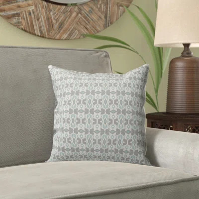 Wiltshire Cotton Burlap Indoor/Outdoor Throw Pillow Bungalow Rose Size: 20" H x 20" W x 5" D, Color: | Wayfair North America