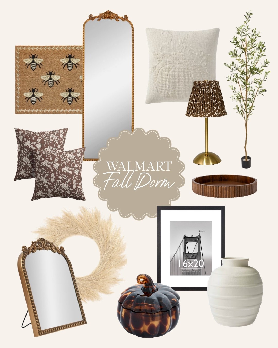 Walmart, Fall, Dorm, Mirror, Picture Frame, Decor, Lamp, Pillow, Seasonal, Home, Decor, Accessories

#LTKHome #LTKSeasonal #LTKdayinmylife