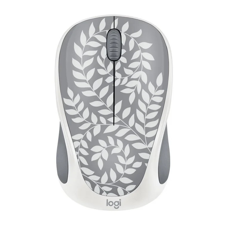 Logitech Compact Wireless Mouse, Floral Gray, Walmart Exclusive | Walmart (US)
