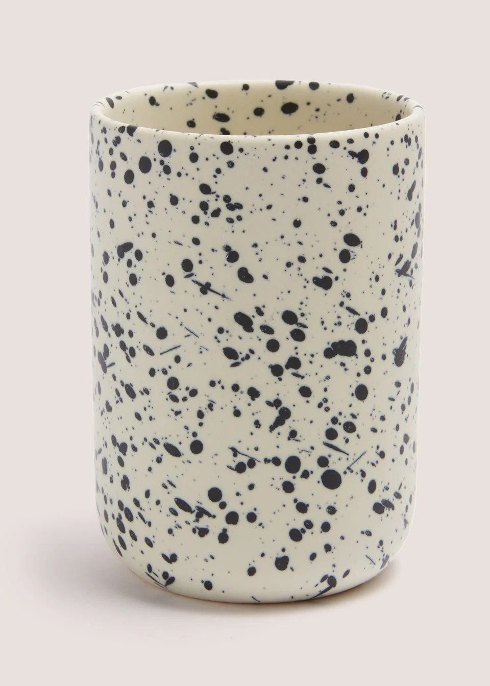 Cream Speckle Tumbler (9x9x11cm) | Matalan (UK)