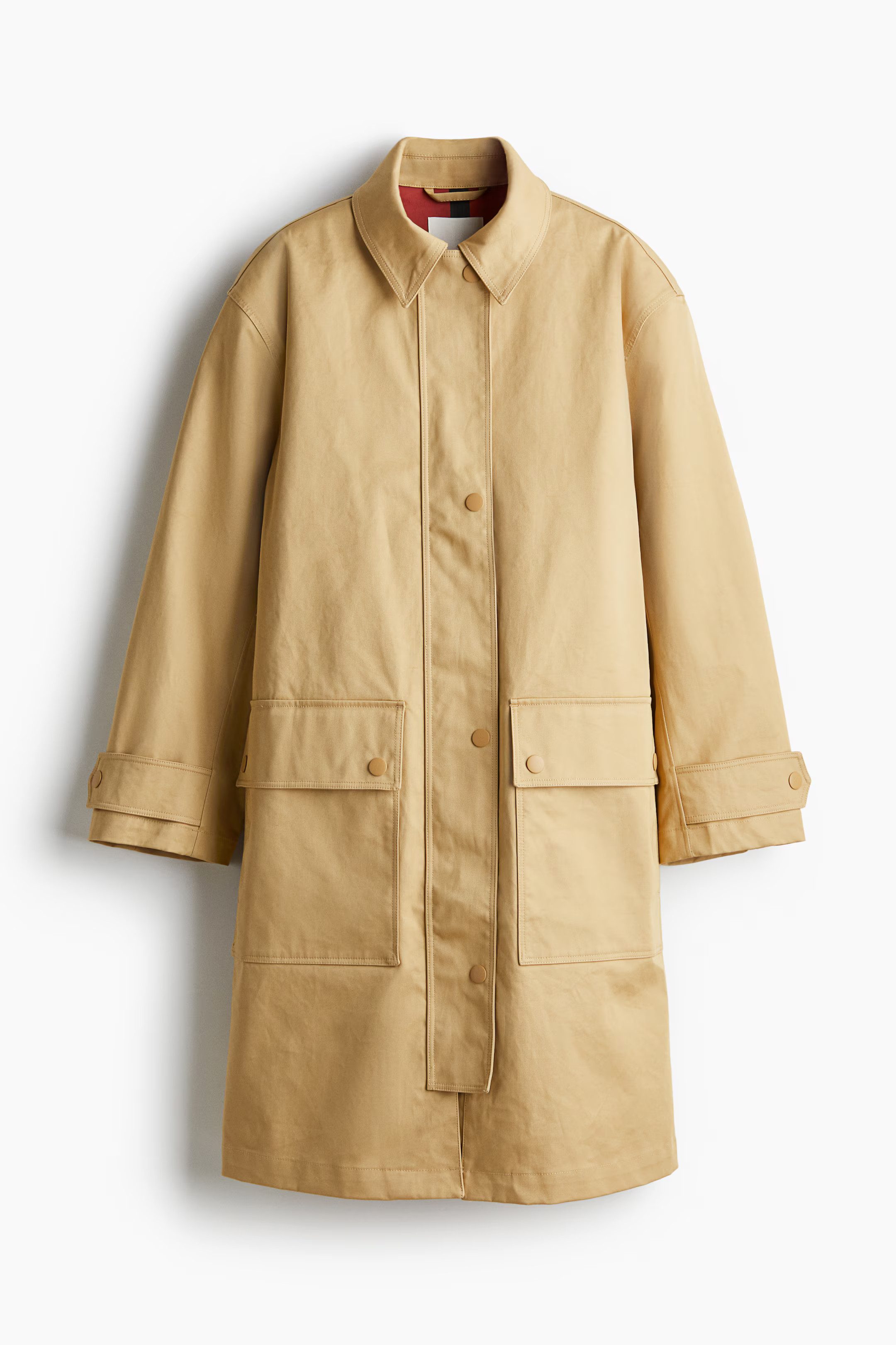 Bonded Twill Coat | H&M (US + CA)