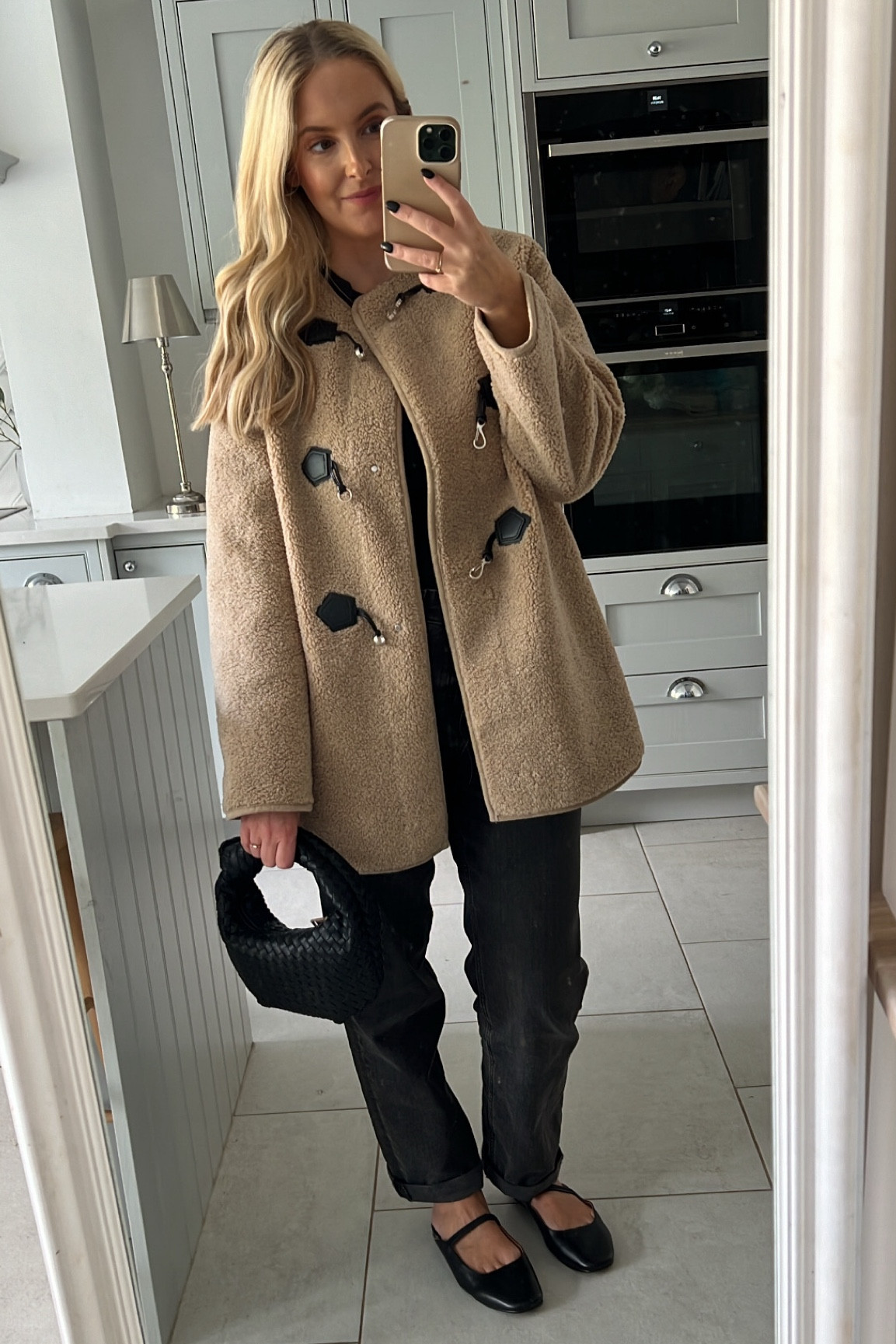 Cosy and classic OOTD 
I’m a uk size 12/14 and 5ft5
Jacket size 12
Jeans 12R

#LTKuk #LTKmidsize #LTKautumn