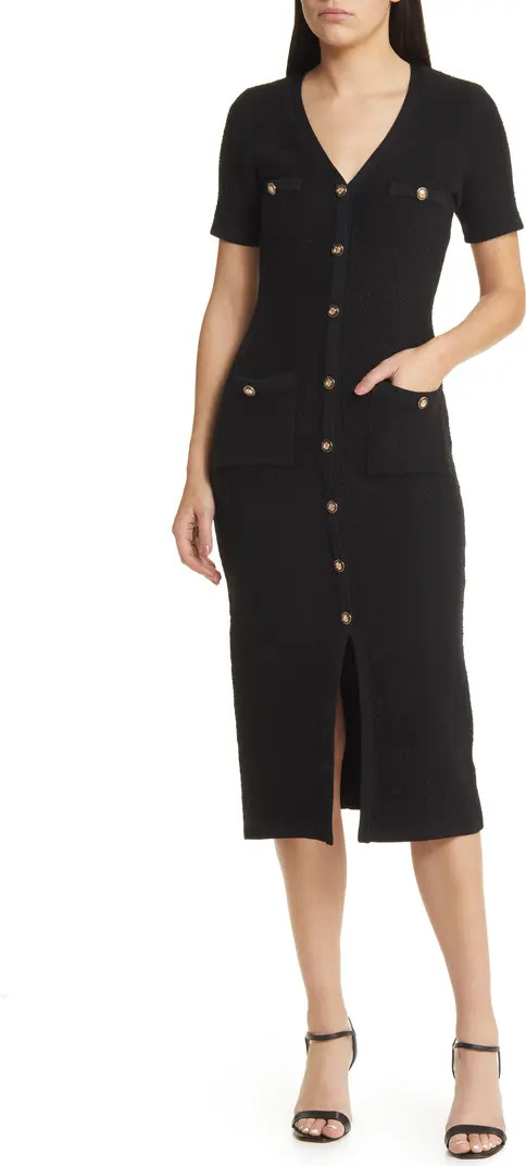 ZOE AND CLAIRE Button Front Sweater Dress | Nordstrom | Nordstrom