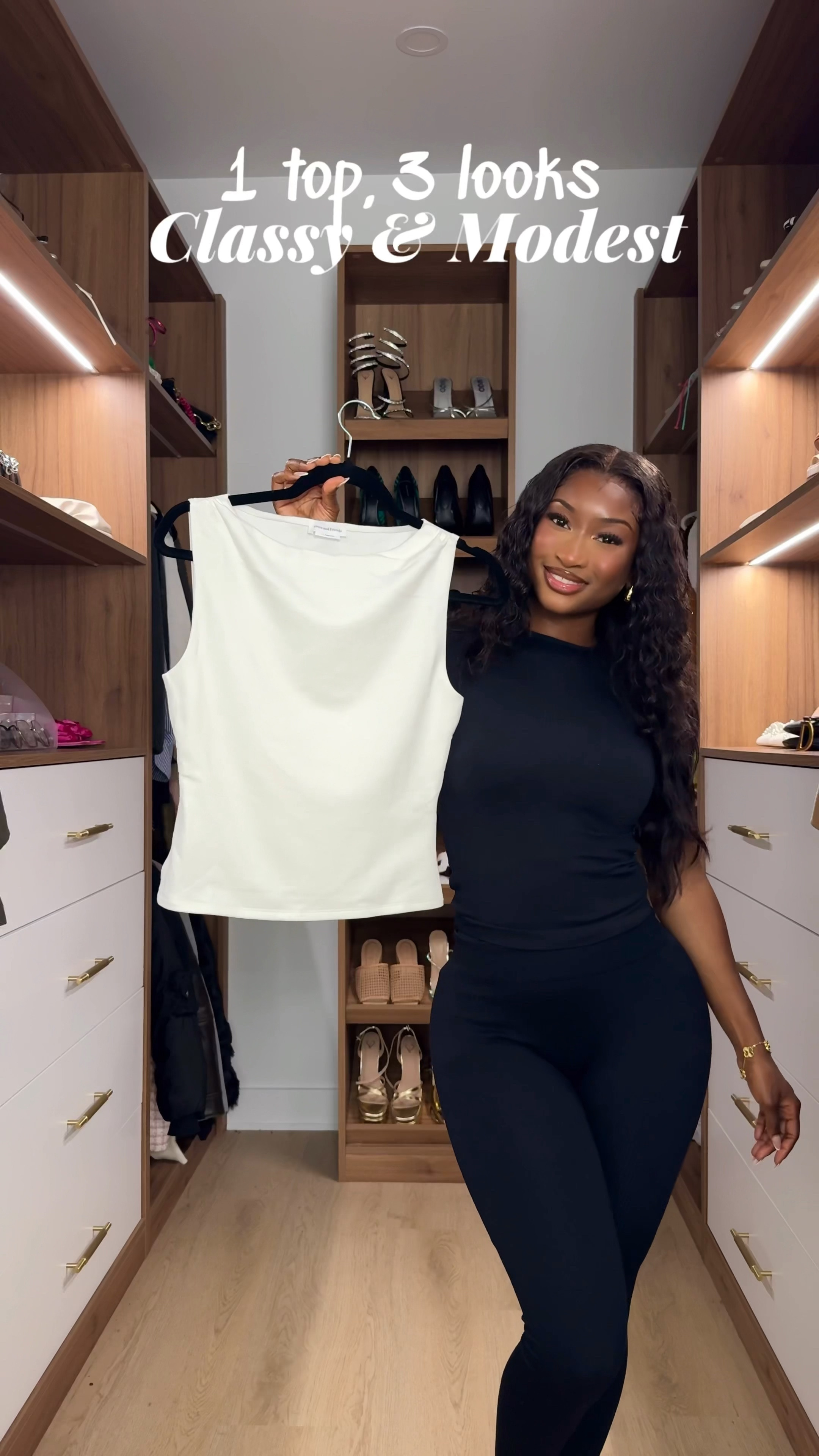 Here are 3 ways you can style this simple white top for a classy and modest look! 

#LTKStyleTip