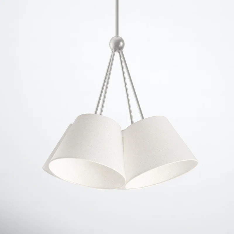 Grove 4 - Light Shaded Classic / Traditional Chandelier | Wayfair Professional