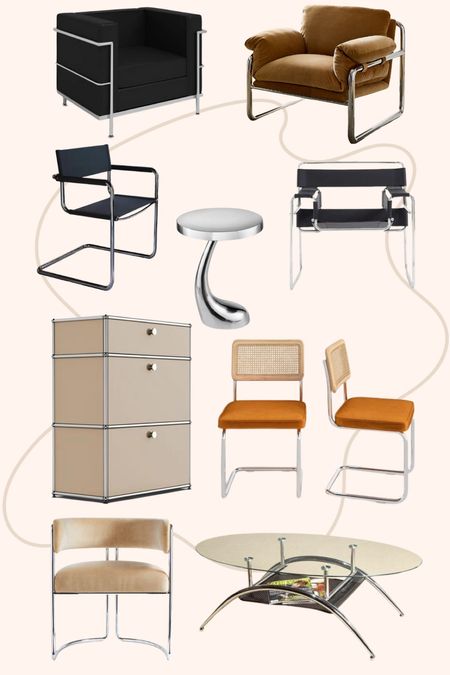 Home decor / interior trend - chrome furniture. Accent chairs, dining chairs, coffee tables and more 

#decor #homedecor #chrome #apartment #furniture #livingroom

#LTKSeasonal #LTKfamily #LTKhome