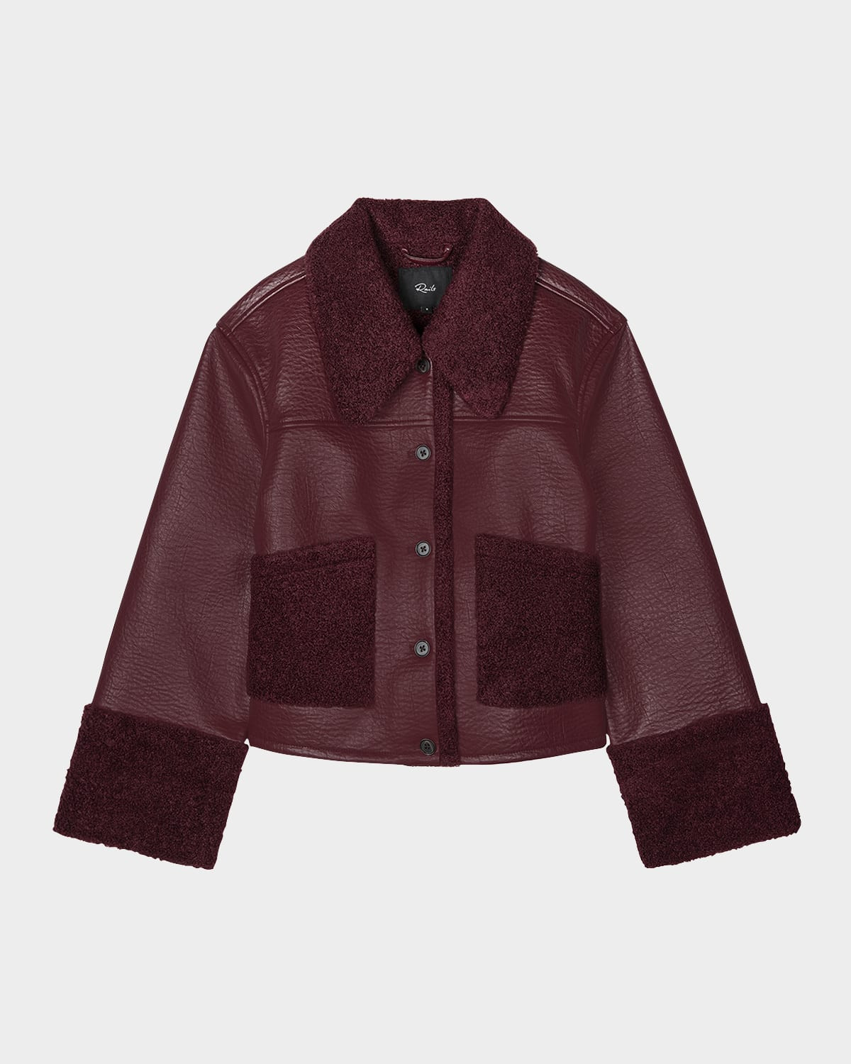 Dria Faux Leather Jacket | Neiman Marcus