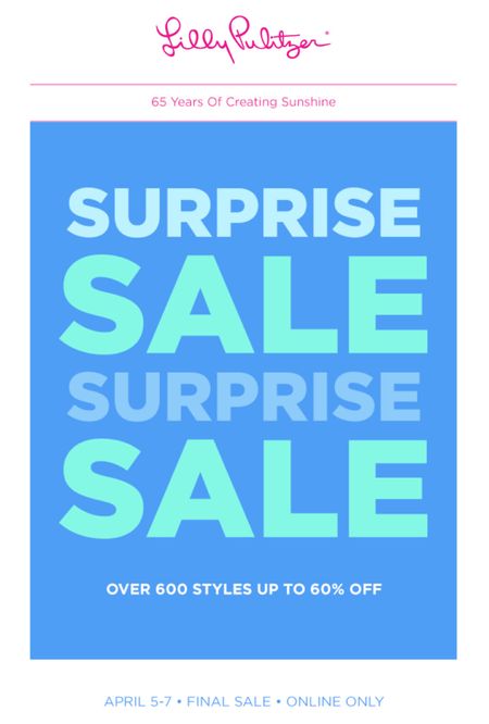 The Lilly Surprise Sale is LIVE!! They have over 600 items on sale and they are so good! I will be sharing some of my faves from this sale! 

#LTKsalealert #LTKmidsize #LTKstyletip