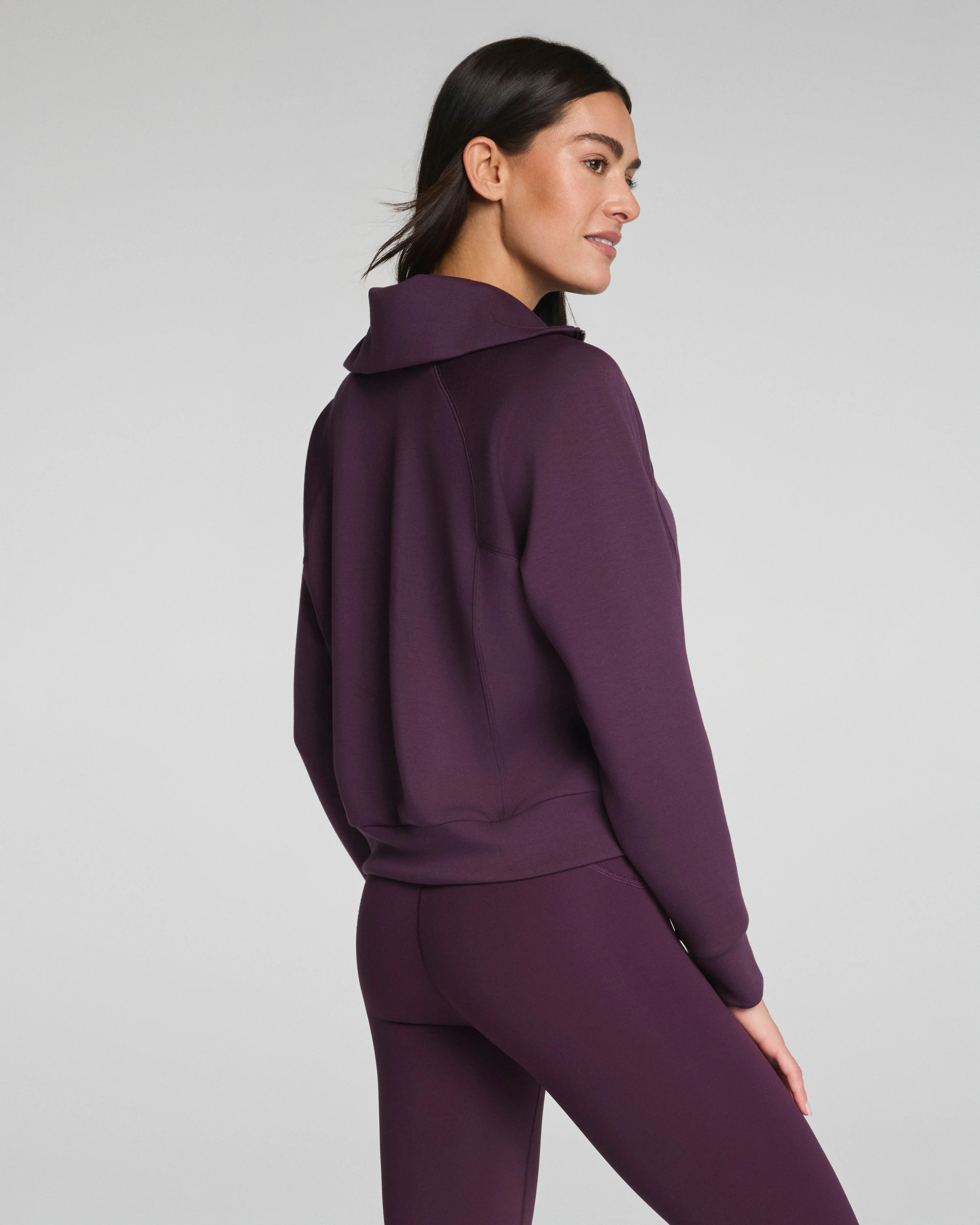 AirEssentials Lightweight Half Zip Sweatshirt | SPANX | Spanx