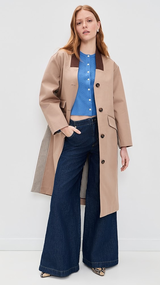Dagny Check Coat | Shopbop