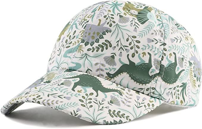 Dinosaur Kids Baseball Hat Caps Toddler Sun Hat Waterproof Quick-Dry Boys Girls Cap Adjustable Si... | Amazon (US)