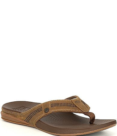 Reef Men's Cushion Lux Flip-Flops - 9 | Dillard's