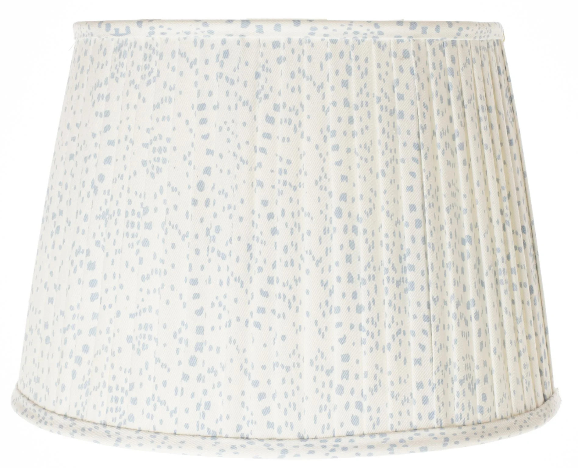 Light Blue Dot Lamp Shade | The Enchanted Home