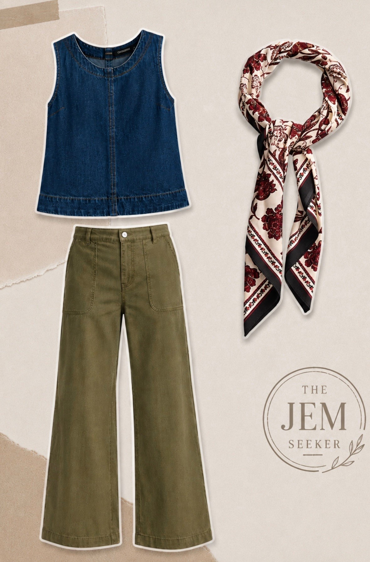 Falling into fall one outfit at a time 🤎🍂 Denim, olive green + the prettiest little scarf detail—an easy transitional look that feels like fall without trying too hard.

#TheJEMSeeker #FallIntoFall #FallStyle #LTKStyle #WalmartFashion #FallOutfitInspo

#LTKootd
