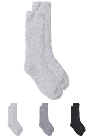 Cozychic 3 Pair Sock Set in Carbon Multi | Revolve Clothing (Global)