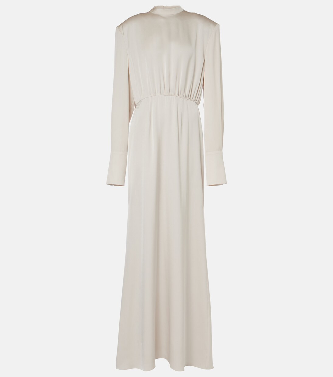 Gathered silk gown | Mytheresa (US/CA)