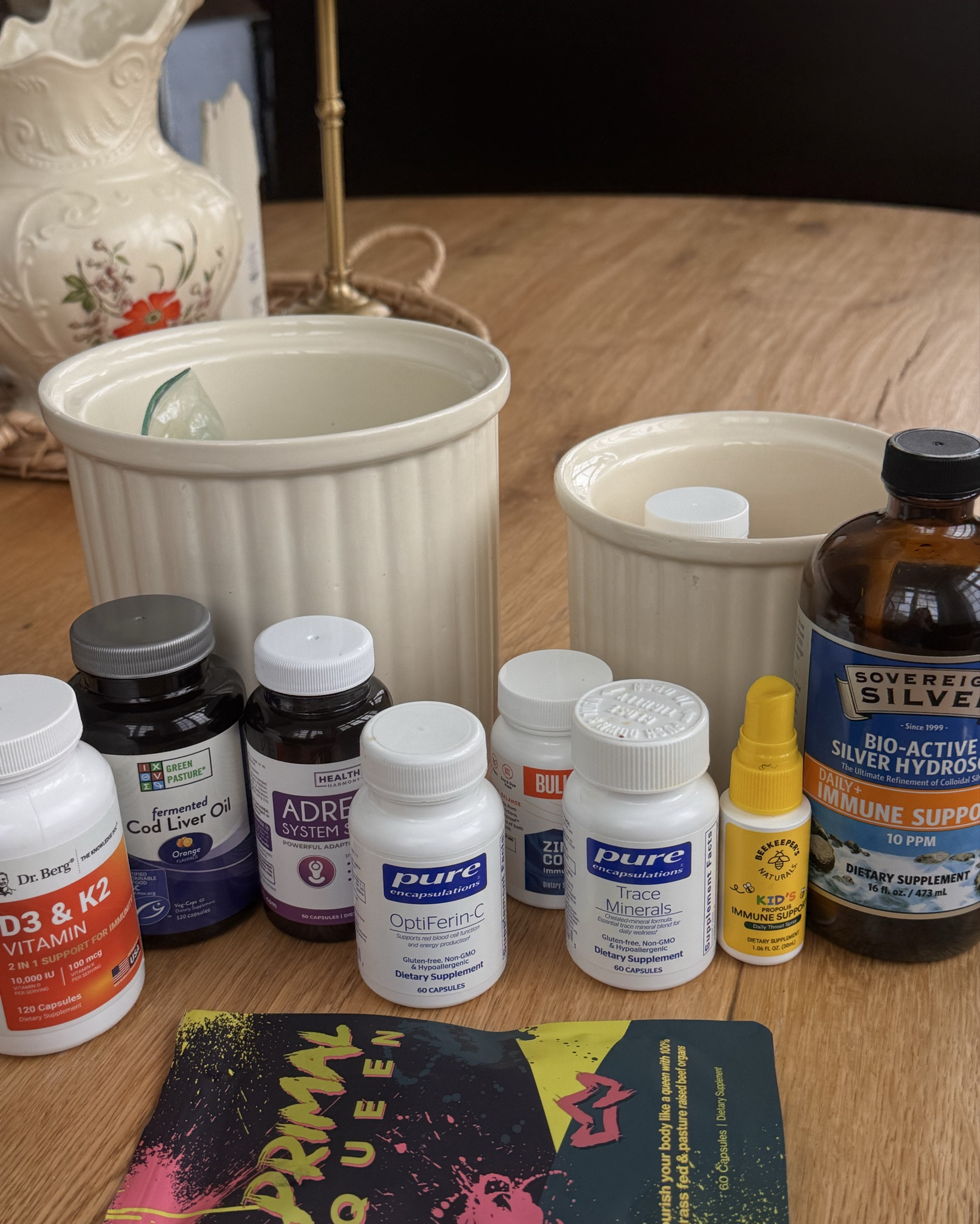 Sharing all the vitamins I take🤍

This is what I’m taking based off my blood work and what my body needs after birth & into the winter months! I was breastfeeding 2 babies for 3 months so it may seem like a lot but that’s because I was making SO much milk! I’m now only breastfeeding my baby but still making a lot of milk so I’m supporting my body!

Vitamins - Health - Mom life - Women’s health 

#LTKmomlife #LTKmorningroutine #LTKselfcare