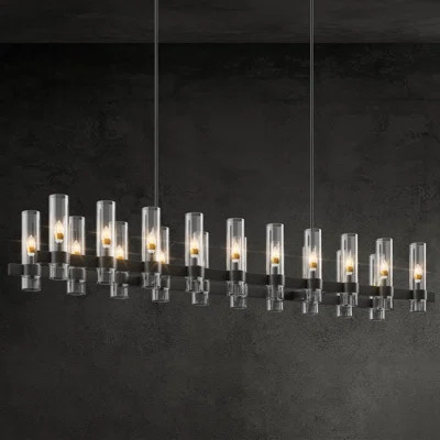 Light Linear Kitchen Island Lighting Chandelier | Wayfair North America