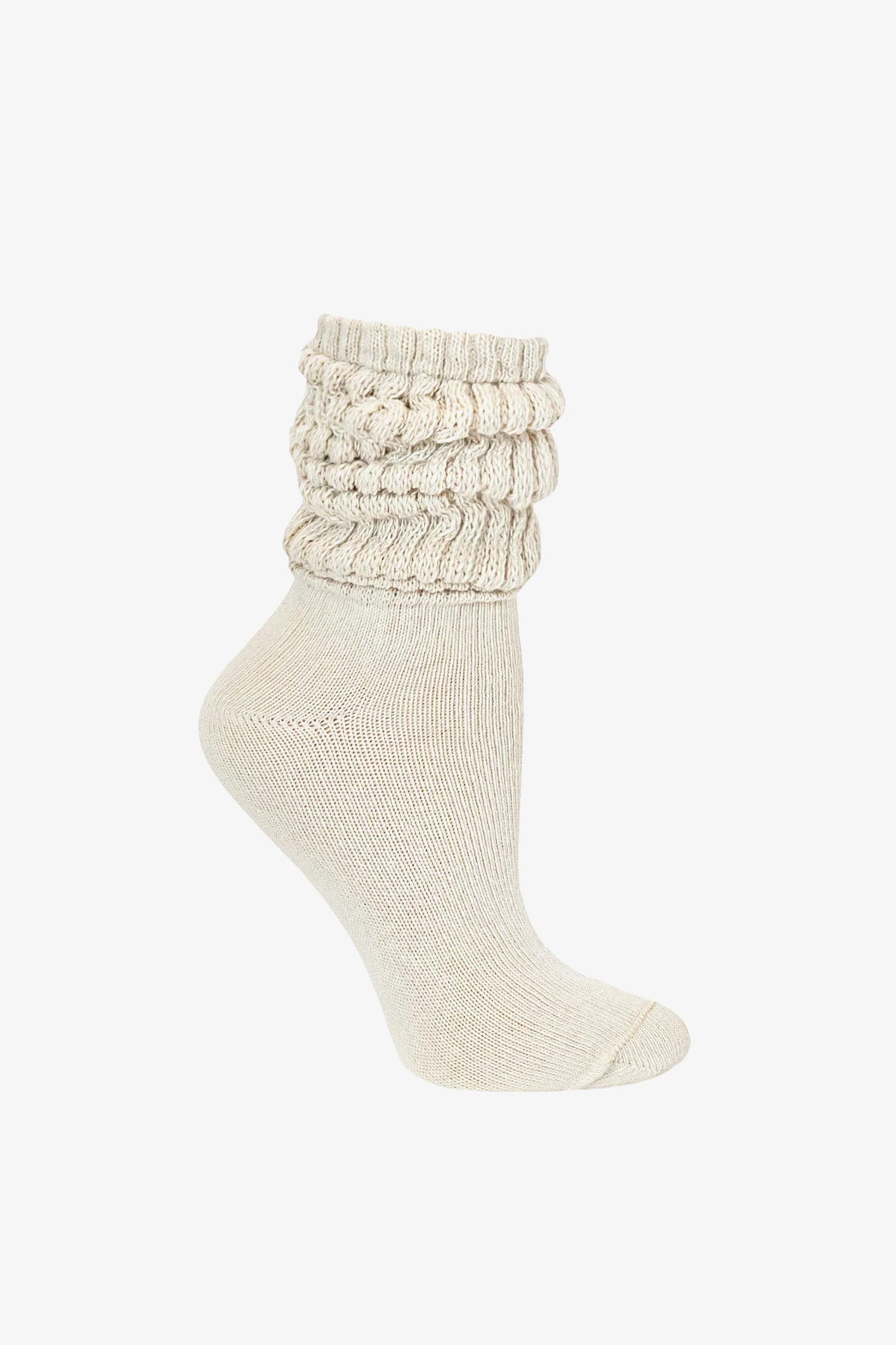 MINISLOUCH - Mini Slouch Sock - Creme / 6~9 | Los Angeles Apparel