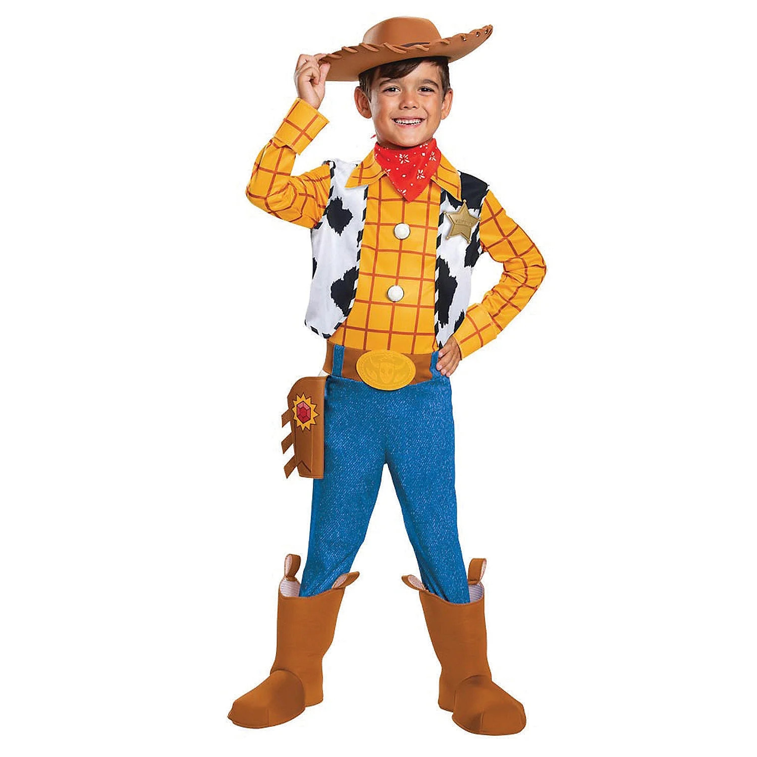 Disguise Boys' Toy Story Woody Deluxe Costume - Size 4-6 | Walmart (US)