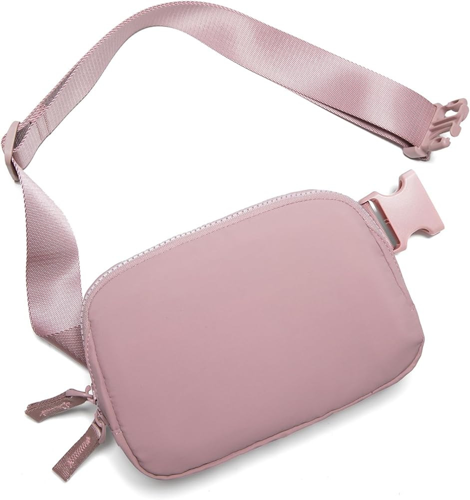 Belt Bag for Women Two-Way Zipper Fanny Pack Crossbody Bags for Women Fashion Waist Packs Cross B... | Amazon (US)