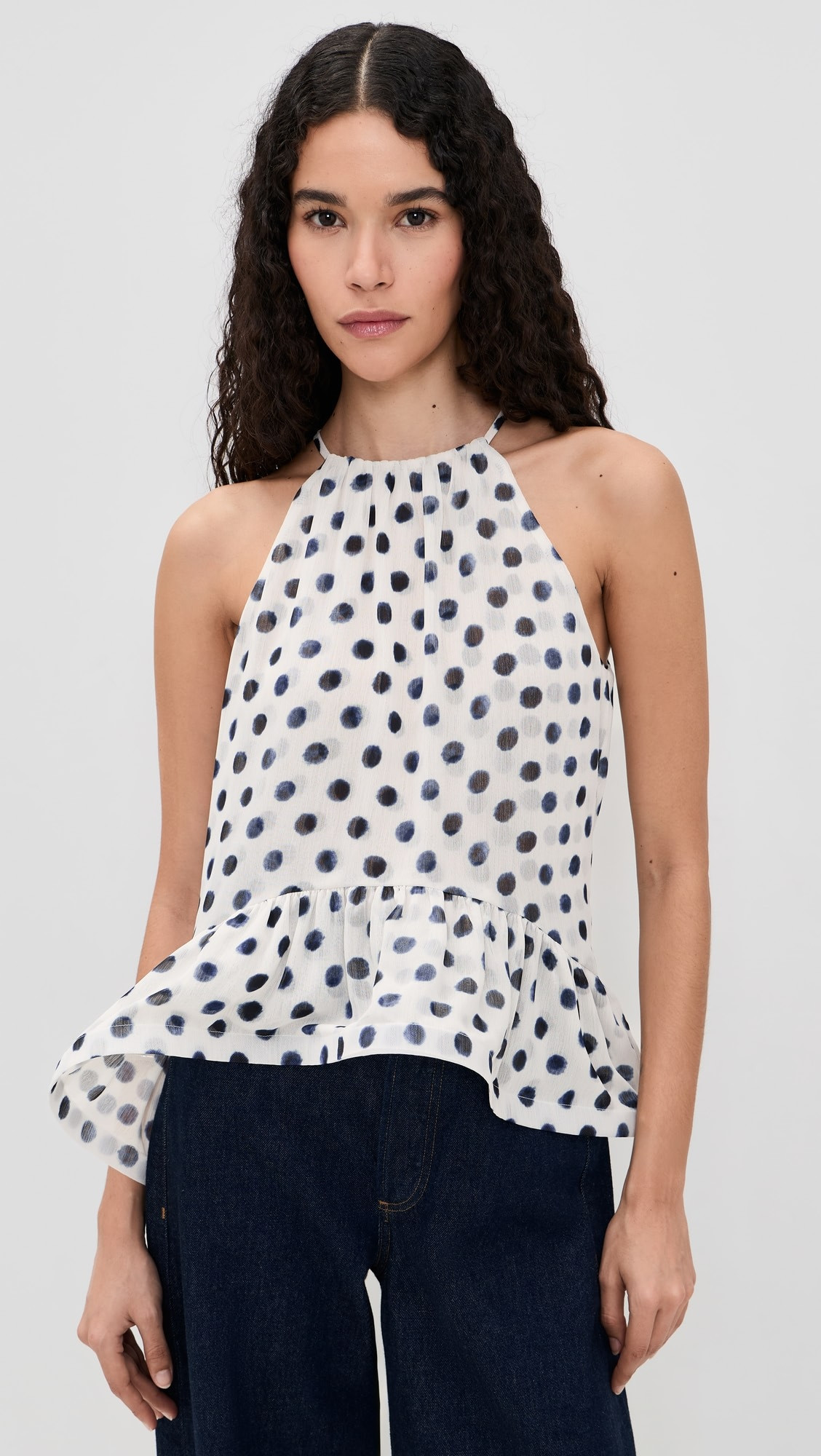 Faith Chiffon Halter Top | Shopbop