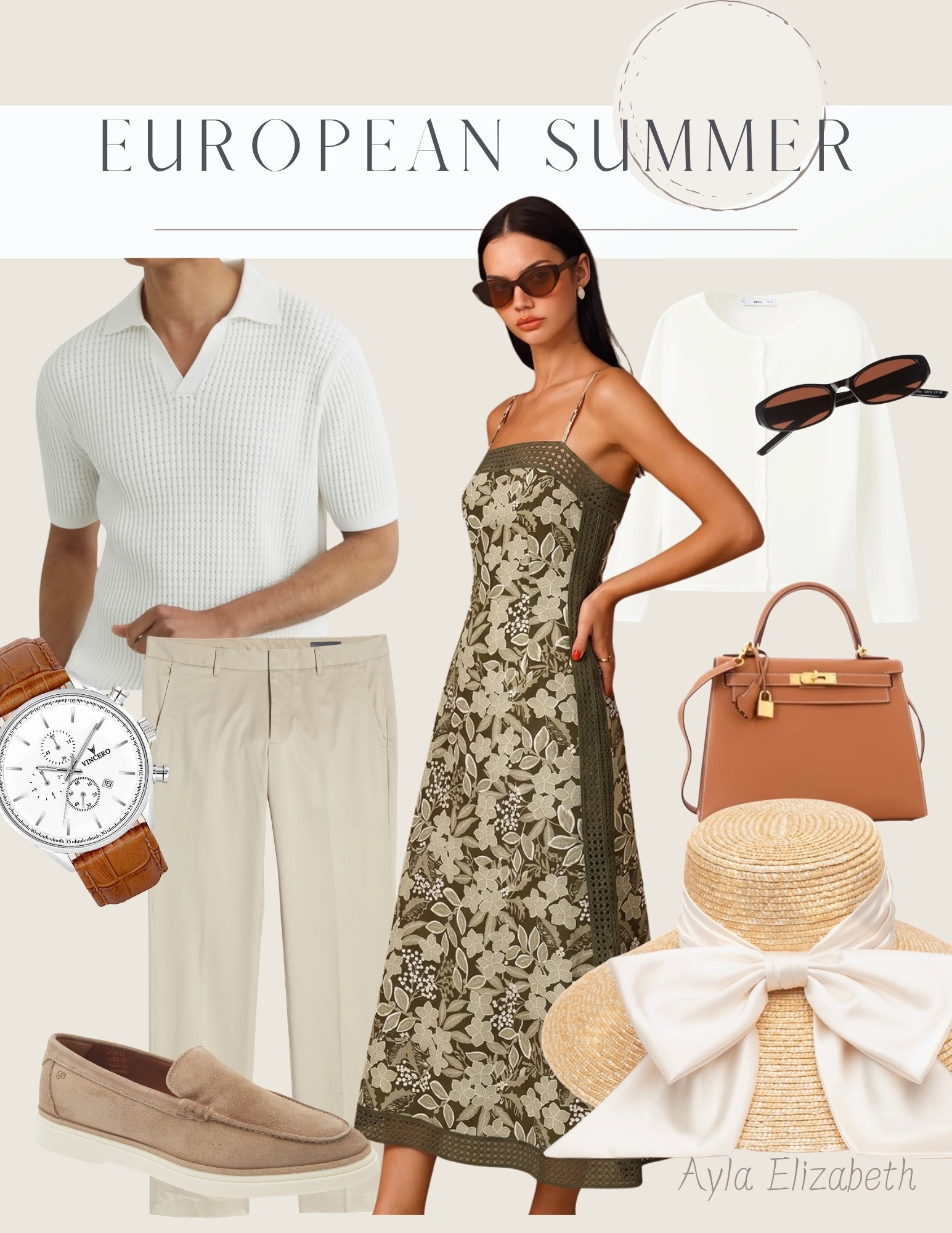 Classy casual European summer looks.  #Nordstrom #CoupleGoals #Vacation #ClassicStyle #Commence

#LTKMens #LTKTravel #LTKSeasonal